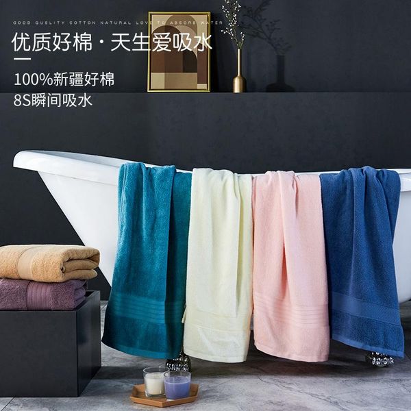 

towel black cotton beach towels bath for adults soft face el bathroom home drying strong water absorption women men