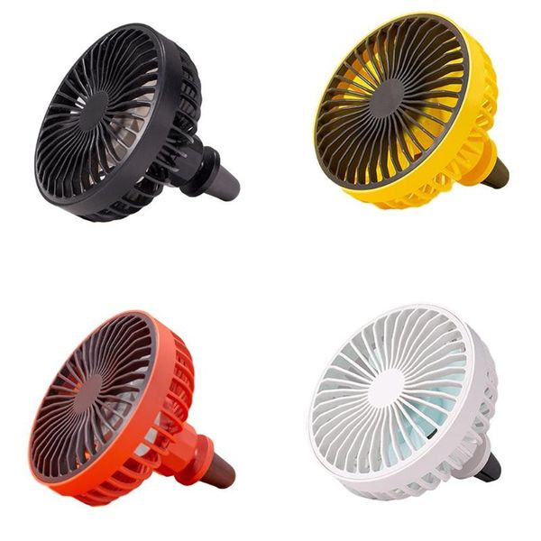 

mini electric car fan air vent mounted usb rotatable cooling for sedan suv auto fans