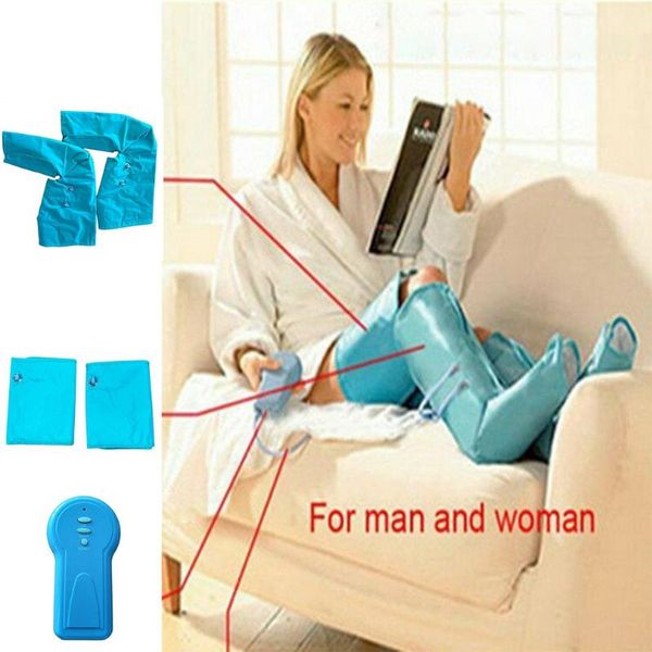

electric air compression leg massager leg wraps foot ankles calf massage machine promote blood circulation relieve pain fatigue