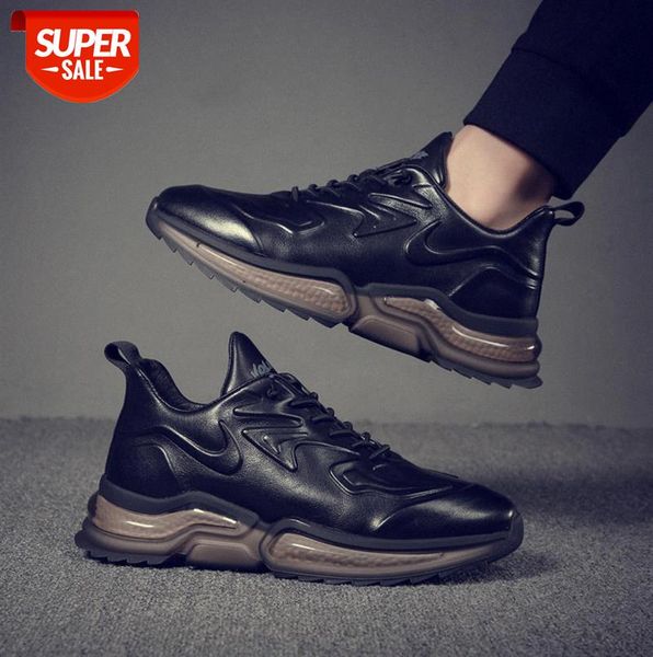 

aoxiang men's shoes plus velvet cotton casual leather sneakers #s81w