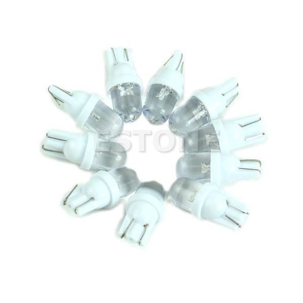 

car headlights 10x 194 168 158 w5w 501 led side auto wedge light lamp bulb dc 12v white