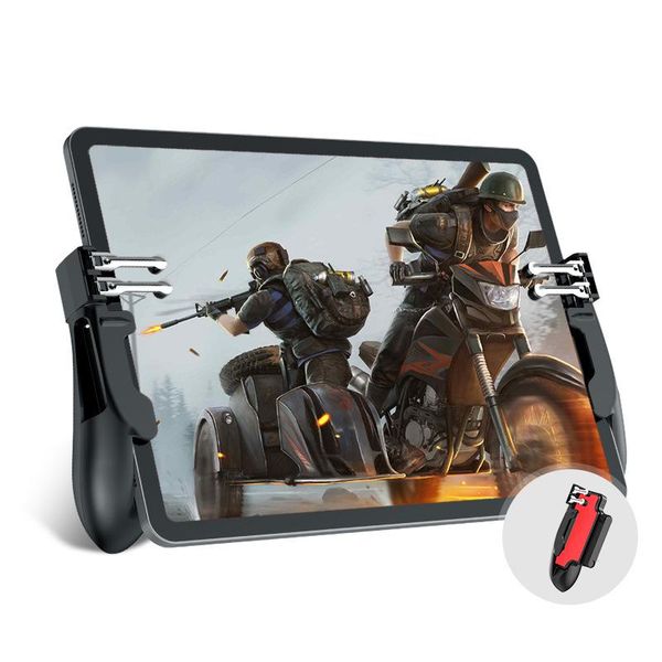 

game controllers & joysticks 1 pairs est h11 pubg gamepad controller six finger joystick handle for ipad tablet l1r1 fire button aim key tri