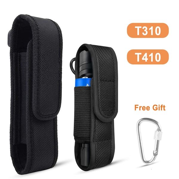 

tactical molle flashlight pouch led torch holster nylon waist pack outdoor hunting camping duty belt holder t410 t310