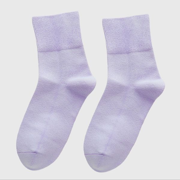 

2021 spring and summer retro cotton women's socks japanese thread lace boat double needle short tube wholesale 04, Black