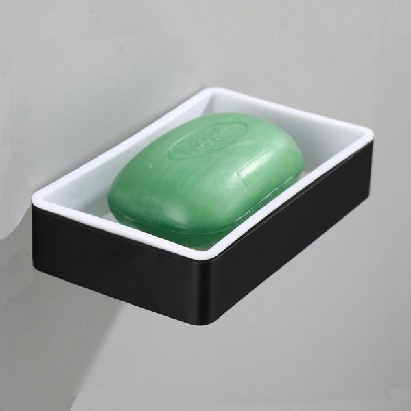 

soap dishes box creative holder drain toilet perforated shelf