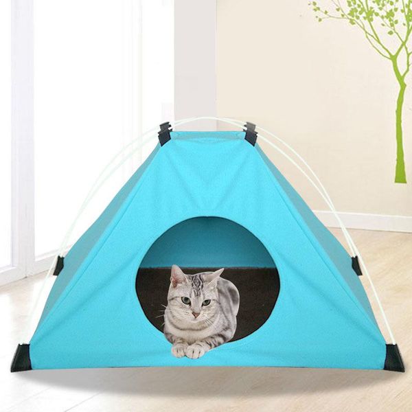 

kennels & pens foldable pet cat tent outdoor indoor dogs playpen kitten cats dog nest puppy kennel toys playing house cages