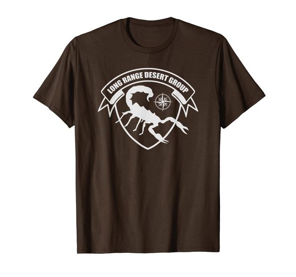 

long range desert group t-shirt, White;black