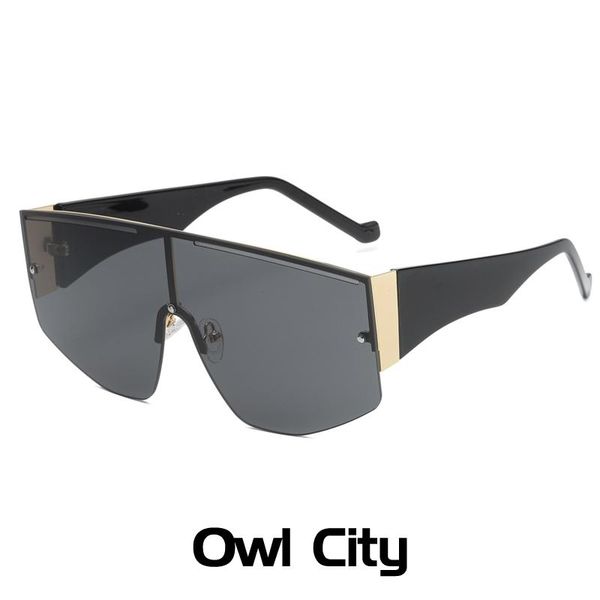 

sunglasses 2021 square goggle one piece women oversized gradient lens brand designer eyeglass feminino, White;black