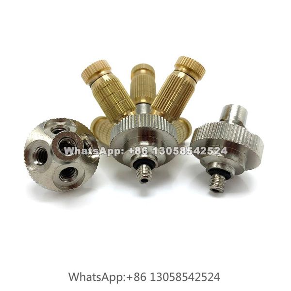 

mist nozzle connector, connector for fog system, cluster header type high pressure nozzle, 5-nozzle watering equipments