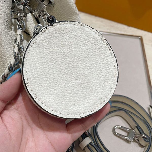 

vintage women leather shoulder bag plain hollow out letter floral handbag with removable purse string soft handbags crochet handles