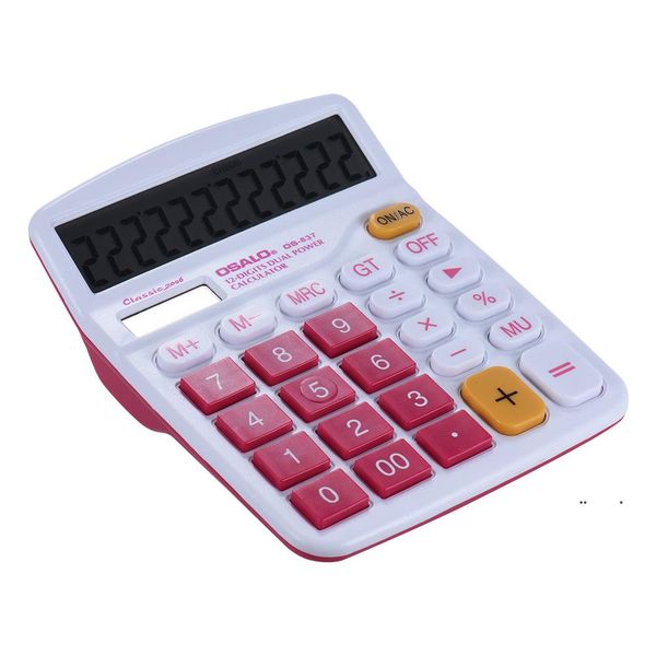 Newmini Office Calfulator Calculator Portable Candheld Electronic Digital LCD Finance Accounting Desktop Калькуляторы EWE7681