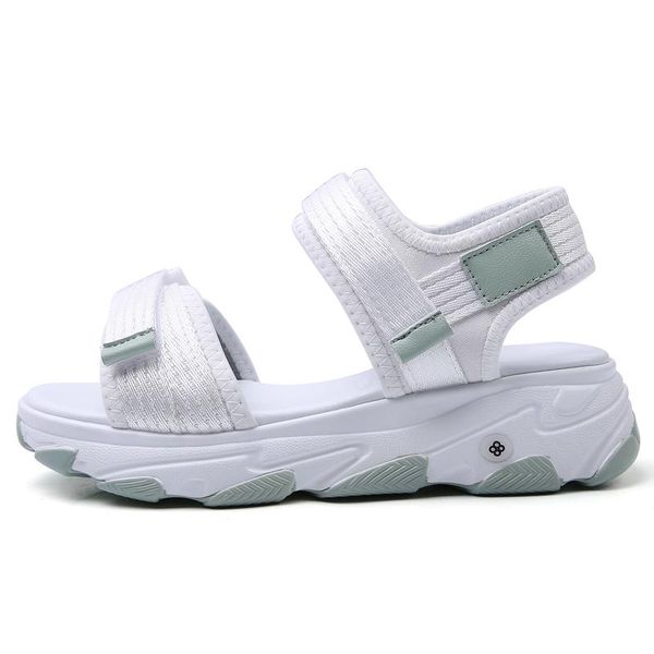 

sandals women 2021 women's muffin platform female summer shoes student fashion beach casual shoe, Black