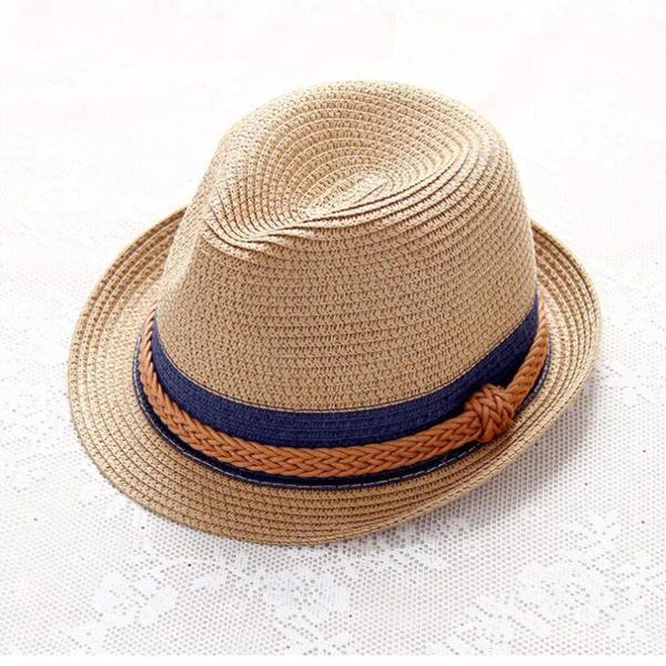 

wide brim hats colorful sun hat jazz women straw beach men casual panama male cap rope patchwork striped visor, Blue;gray
