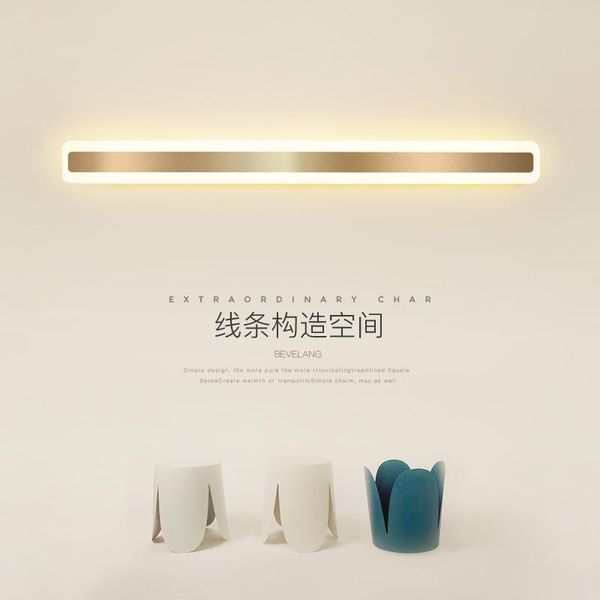 

wall lamps nordic led crystal luminaire deco maison lamp espelho bedroom beside