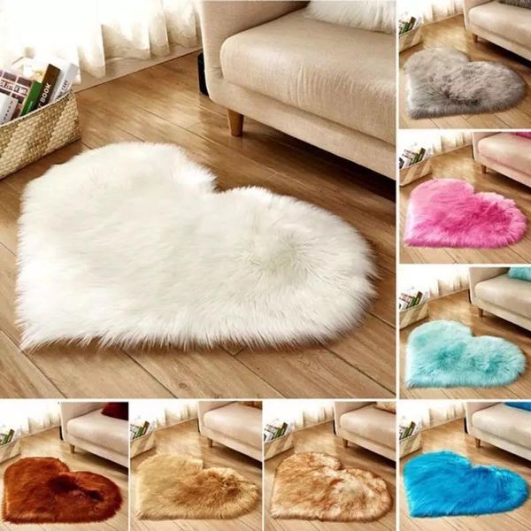 

artificial fur carpet pink white fluffy living room decoration soft rectangle round bedroom yoga comfortable cushion carpets