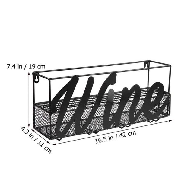 

tablewine racks hanging iron art rack holder chic bottle storage stylish champag q0ka
