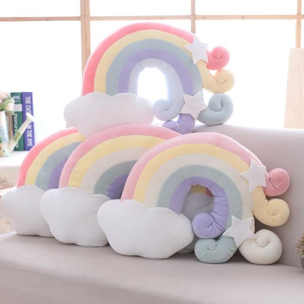 

cushion/decorative pillow plush small fresh stars moon rainbow auspicious clouds home cushion decoration ornaments