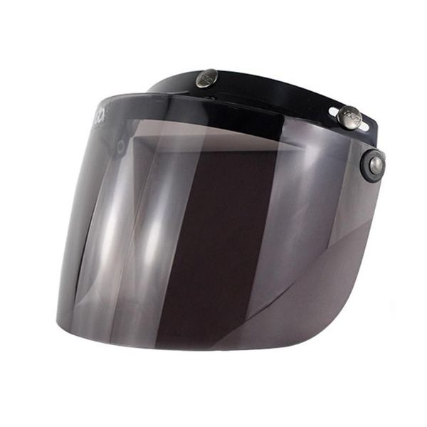 

motorcycle helmets windproof 3-snap visor lens shield for flip up down open face anti glaring helmet accessories drop