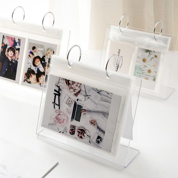 

frames 3/5 inch deskpo acrylic loose leaf home decoration star postcard collect