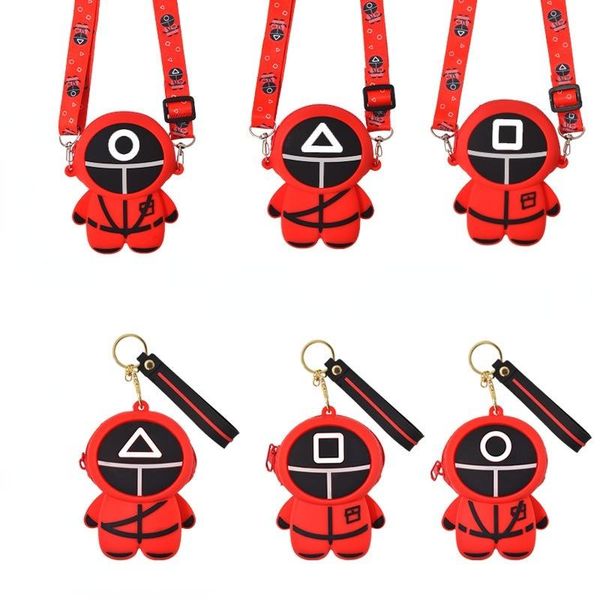 

fidget toys coin purse phone bags push bubble decompression fashion popular tv game peripheral toy messenger bag for children adult