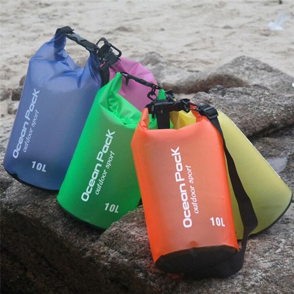 

outdoor bags pvc waterproof dry bag sport swimming rafting kayaking sailing river trekking &4m28