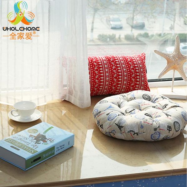 

cushion/decorative pillow cotton linen fabric seat back pp cushion pastoral decoration sofa living room home textile diameter 40cm 58cm 1pcs