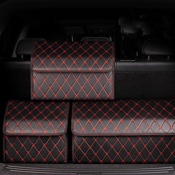 

car organizer trunk storage box multi-use foldable vehicle interior container automobiles stowing tidying