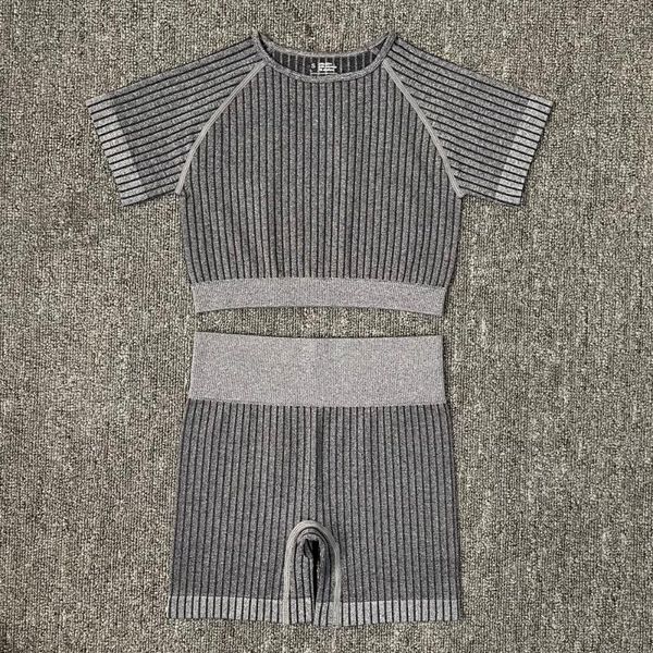 

yoga outfit 2 piece seamless shorts set women fitness for gym suit sports bra sets workout clothes clothing