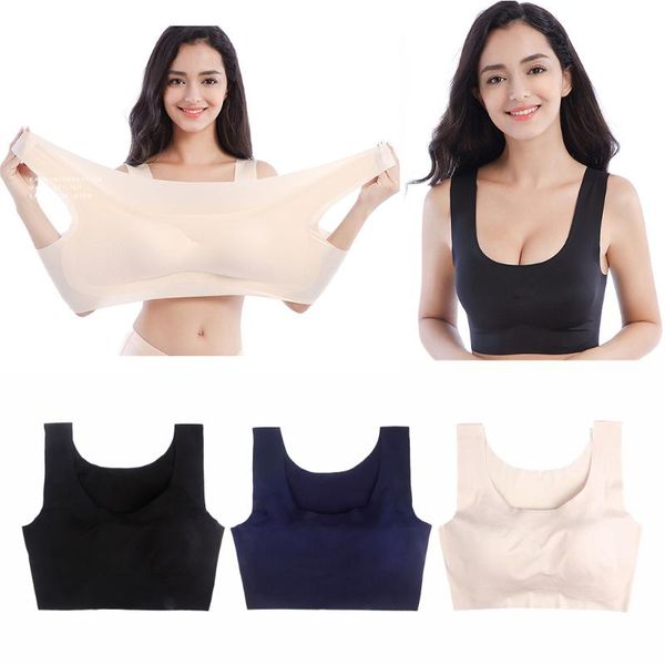 

seamless sports bra crop for women with soft padding aerobics, yoga outfit