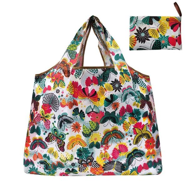 

asypets reusable foldable shopping bags large size tote bag with handle storage