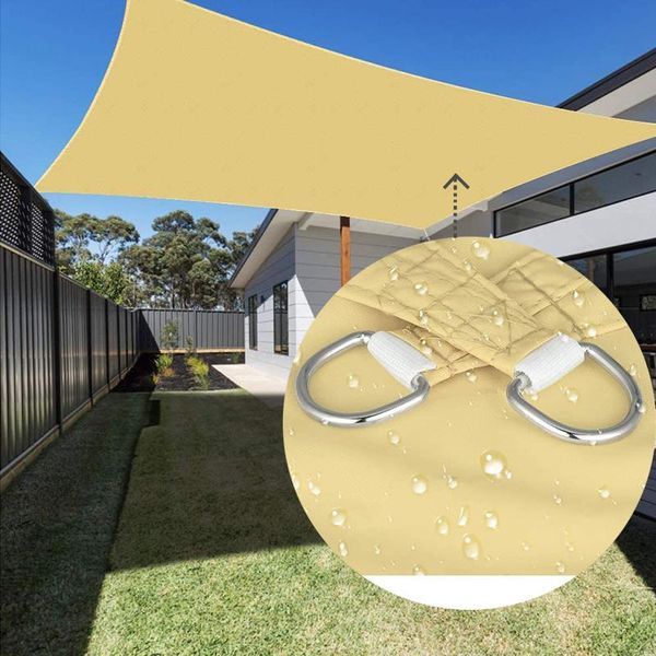 

shade waterproof awning sunshade sun sail for outdoor garden beach camping patio pool canopy tent protection shelter