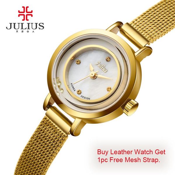 

wristwatches gifts watches for women fashion brands jewelry trending products 2021 wristwatch leather mesh strap steel dial, Slivery;brown