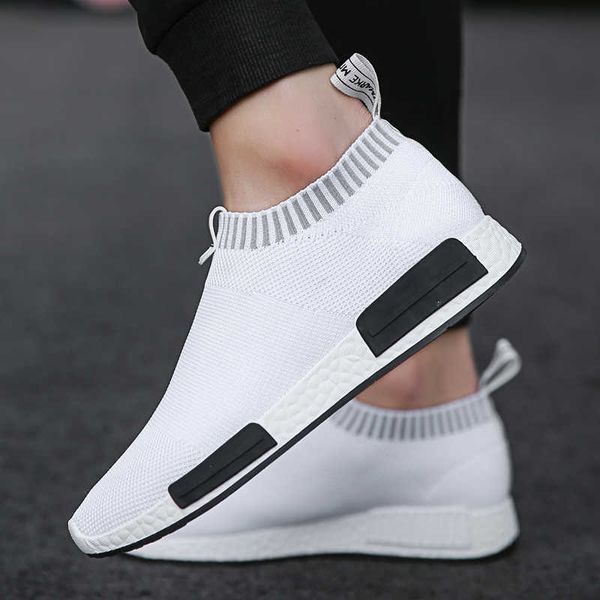 

men's breathable running shoes 47 casual fashion outdoor mens sports shoes light socks large size men's jogging sneakers 211014, Black;white