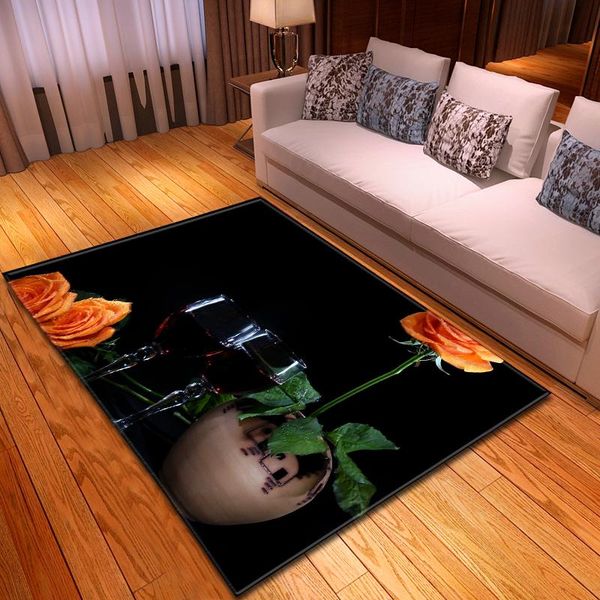 

carpets fashion brief dining room rug home decor parlor carpet soft anti-slip bedroom bedside balcony floor mat living area