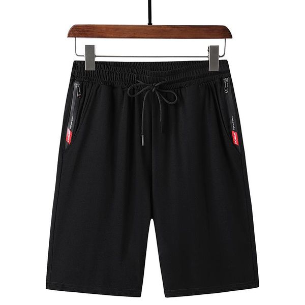 

men's shorts comfortable breathable sweat-absorbent and non-deformable elastic large pockets sports masculino, White;black