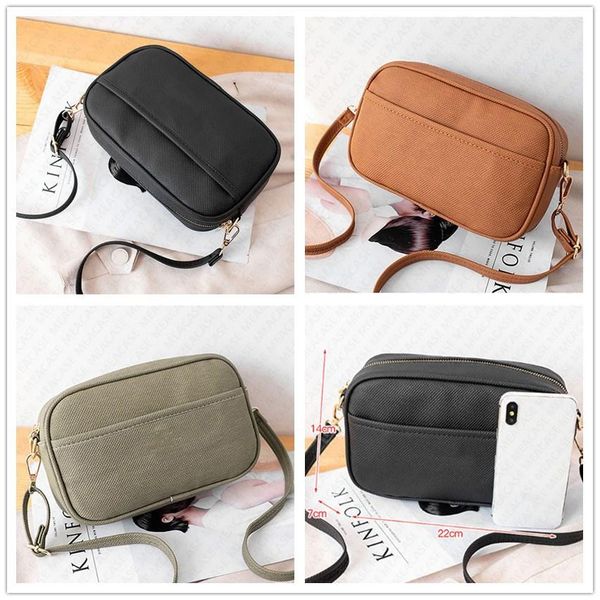 

2021 leather women fanny pack backpacks adjustable one-shoulder bag ladies zipper crossbody messenger party purse evening d7213