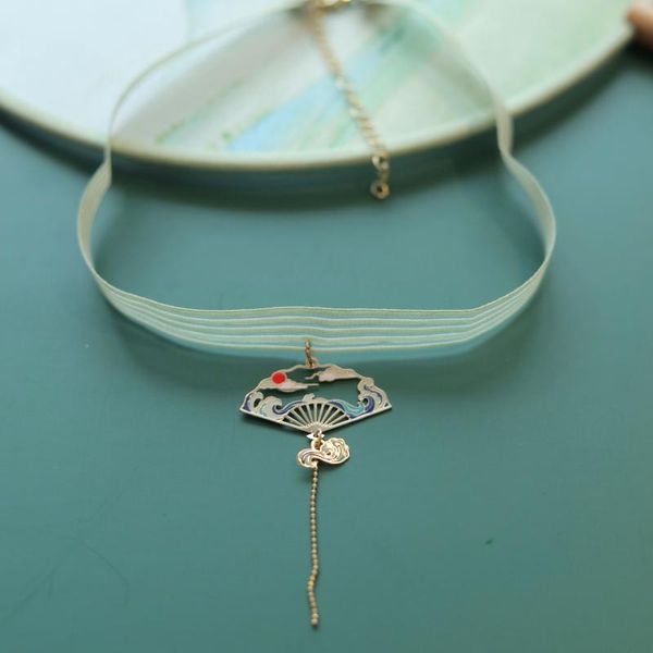 

chokers word of honor shan he ling derivatives jewelry choker, Golden;silver