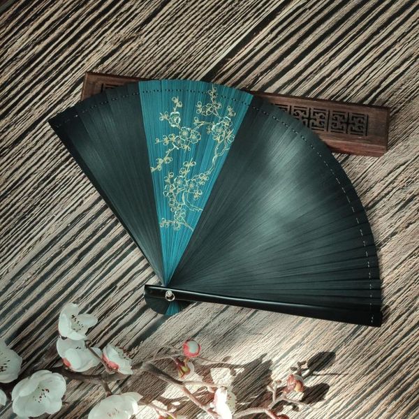 

bamboo fan paint women's folding ladies national style classical hollow high-end gift other home decor