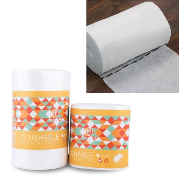 

cloth diapers baby disposable diaper bamboo fiber flushable nappy liner biodegradable infant toddler changing urine pad