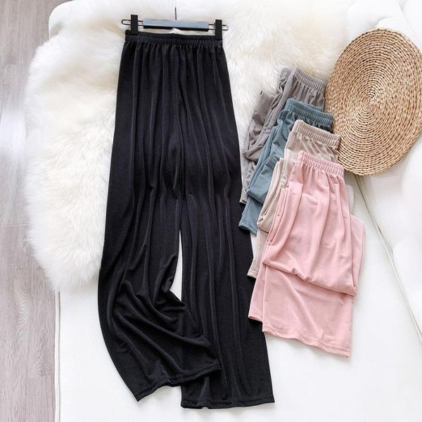 

women's pants & capris 2021 fashion summer women trousers cool, Black;white
