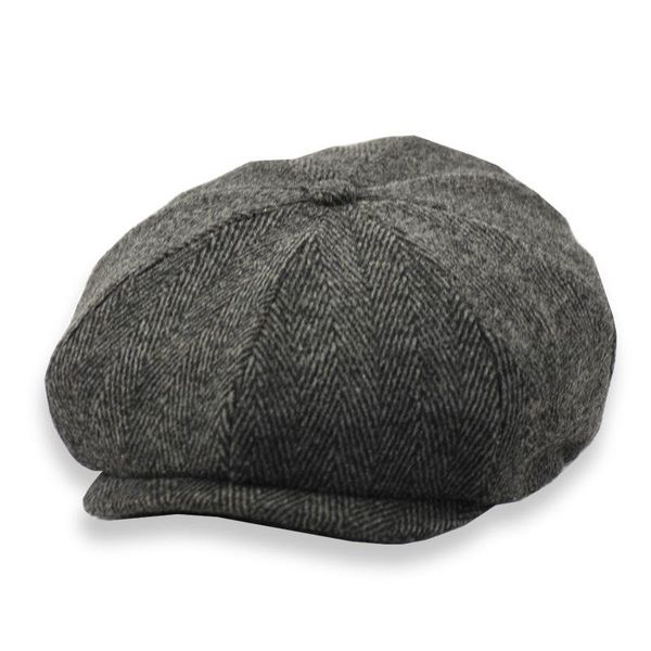 

berets 2021 autumn and winter felt ivy hats dad casual wool sboy cap man woman big size beret 55-58cm 59-60cm, Blue;gray
