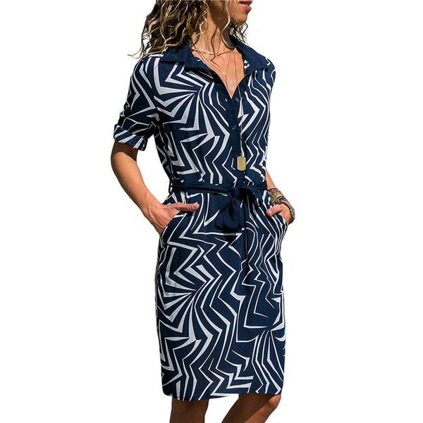 

summer chiffon boho beach dresses long sleeve shirt fashion women casual striped print a-line dress vestidos de fiesta, Black;gray