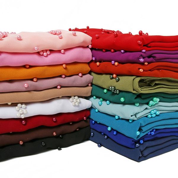 

scarves pearl, ms. chiffon. baotou muslin scarf, Blue;gray