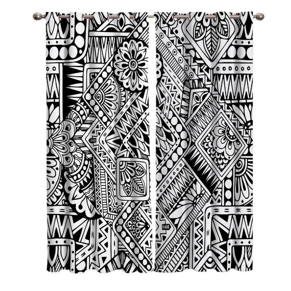 

curtain & drapes black and white curtains for kids boy girl bedroom living room cortinas custom drape kitchen window