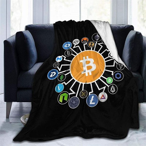 

blankets blockchain crypto cubre camara green throw blanket 3d print on demand sherpa super comfortable for sofa