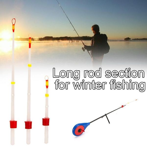 

wholesale 10pcs mini winter ice fishing rod carbon fiber pole tip boat rods