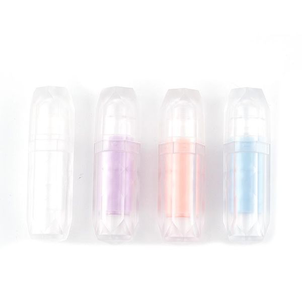 

storage bottles & jars acrylic ins elegant empty lipstick tube transparent matte diy lip stick refillable bottle makeup tool accessorie
