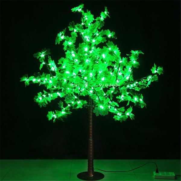 

christmas decorations 1.5m artificial led maple tree light 530 bulb rainproof leaf fairy tale garden decoration