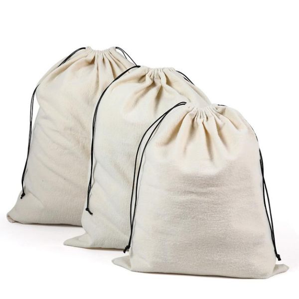 

storage bags flannel suede organizer for clothes drawstring travel dust-proof gadgets storing toys high quality