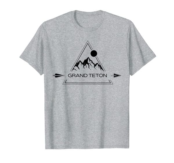 

grand teton national park wyoming souvenir gift grand teton t-shirt, White;black